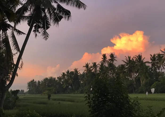 Sunset Pandawa Séjour chez l'habitant Ubud